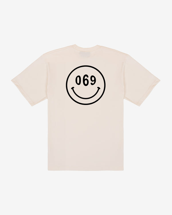 069 Smiley T-Shirt - Sugar Beige